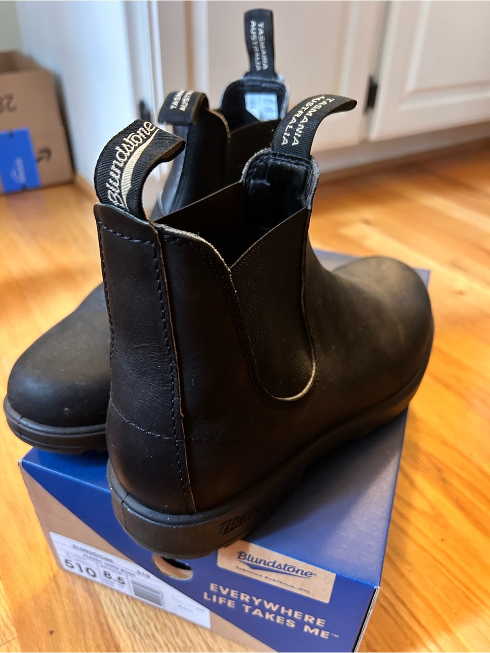 Blundstone 510 Black Men's Chukka Chelsea Boots - Picture 5 of 6